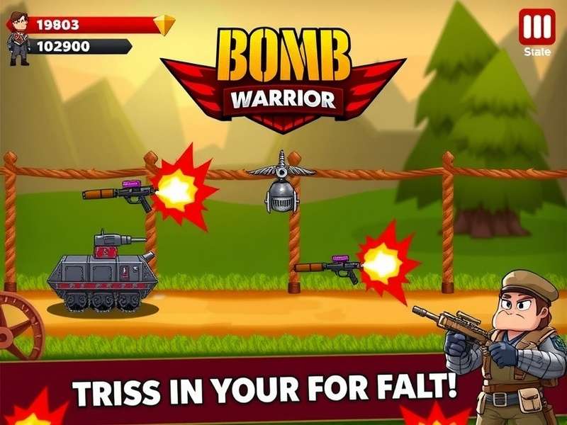 Bomb Warrior gameplay screenshot